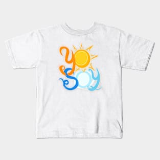 Sun and moon (I am) Kids T-Shirt